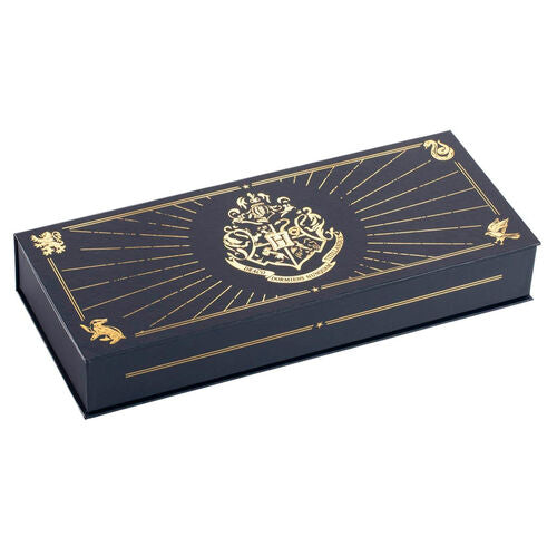 Harry Potter Hogwarts pen + inkwell case