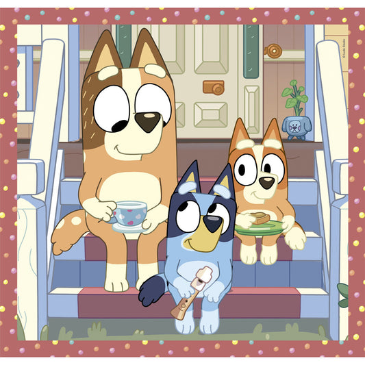 Bluey puzzle 3x48pcs