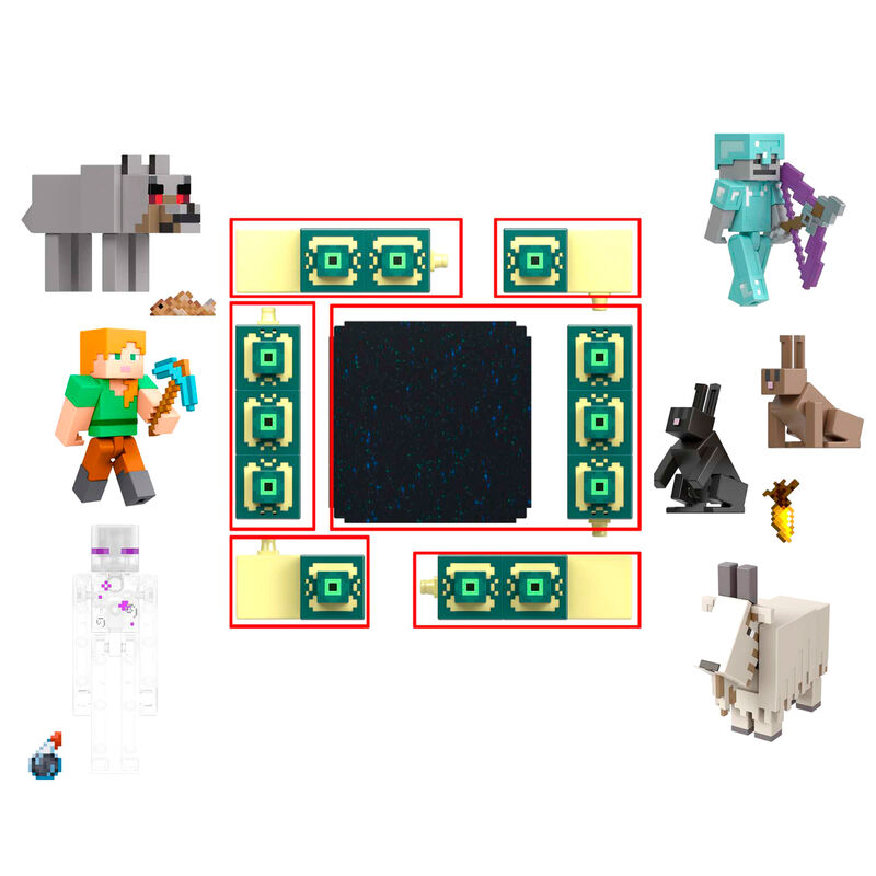 Minecraft assorted figure 8cm