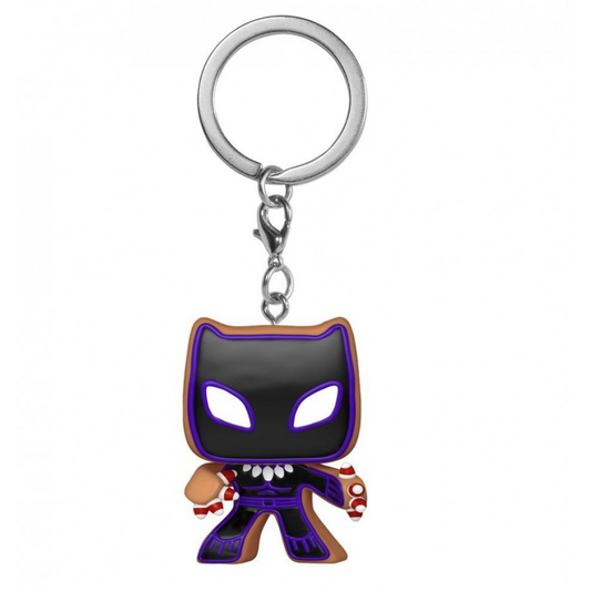 Pocket POP Keychain Marvel Holiday Black Panther Exclusive