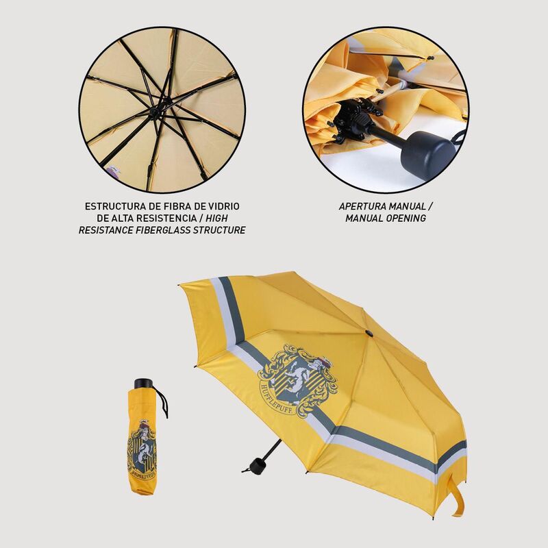 Harry Potter Hufflepuff manual folding umbrella