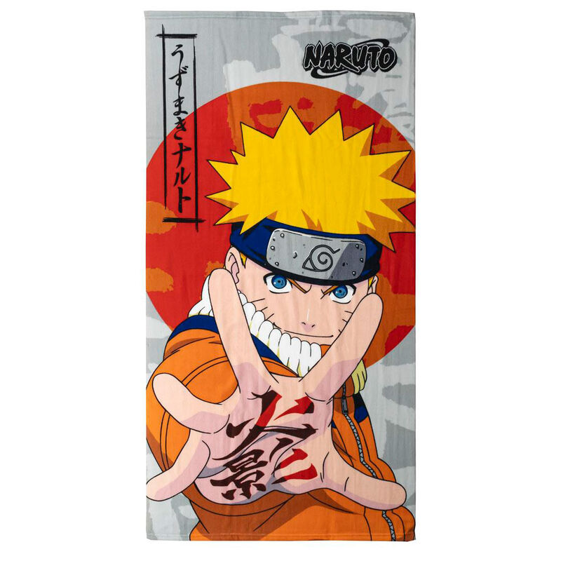 Naruto Shippuden microfibre beach towel