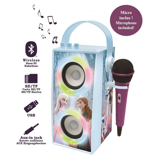 Disney Frozen Bluetooth portable speaker with microphone