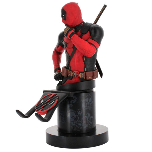Marvel Deadpool 3 figure clamping bracket Cable guy 21cm