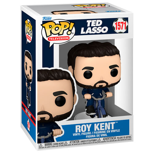 Ted Lasso Pop! Tv Vinile Figura Roy Kent On Bike 9 Cm 1571