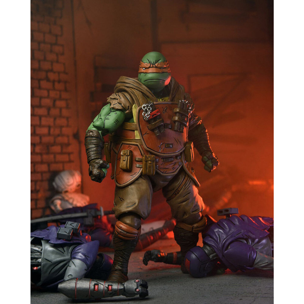 Teenage Mutant Ninja Turtles The Last Ronin Ultimate Flashback Michelangelo figure 18cm
