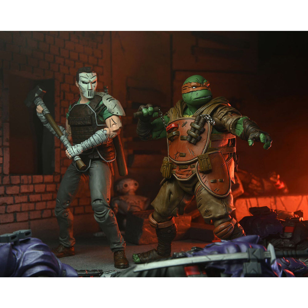 Teenage Mutant Ninja Turtles The Last Ronin Ultimate Flashback Michelangelo figure 18cm
