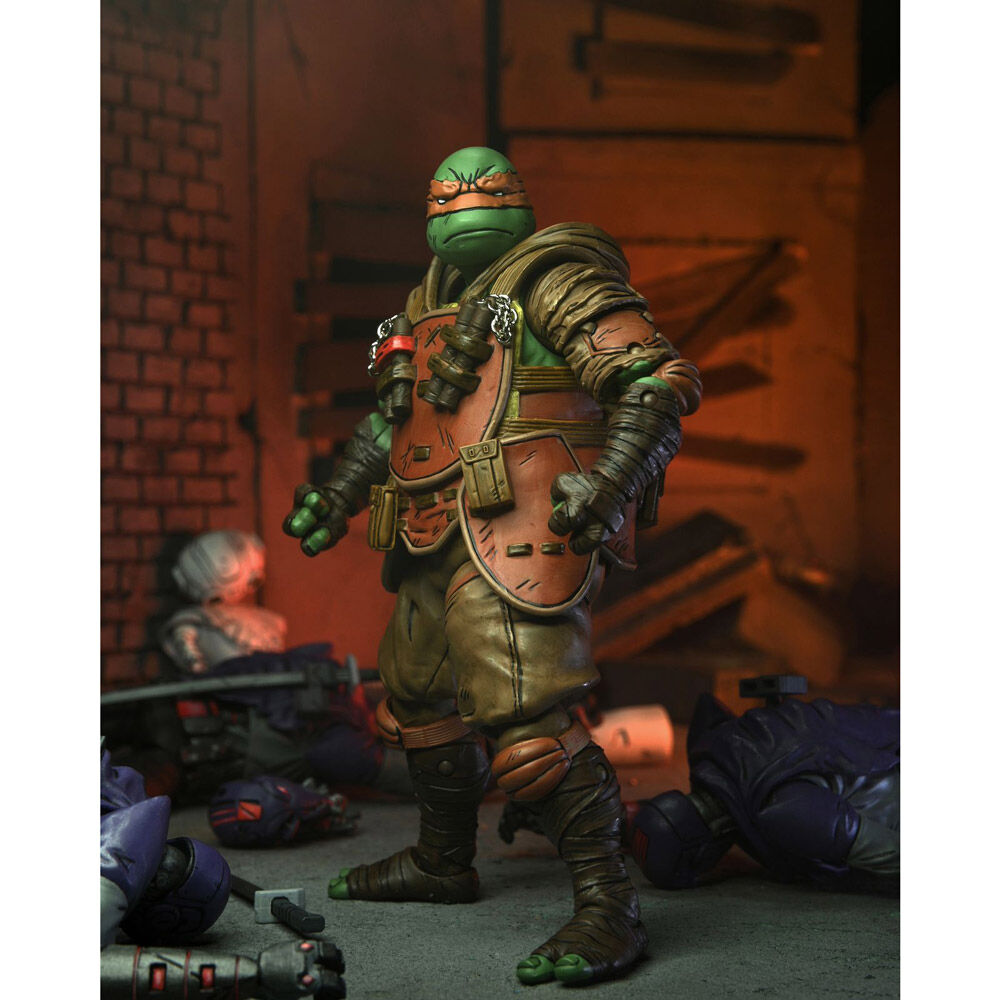 Teenage Mutant Ninja Turtles The Last Ronin Ultimate Flashback Michelangelo figure 18cm
