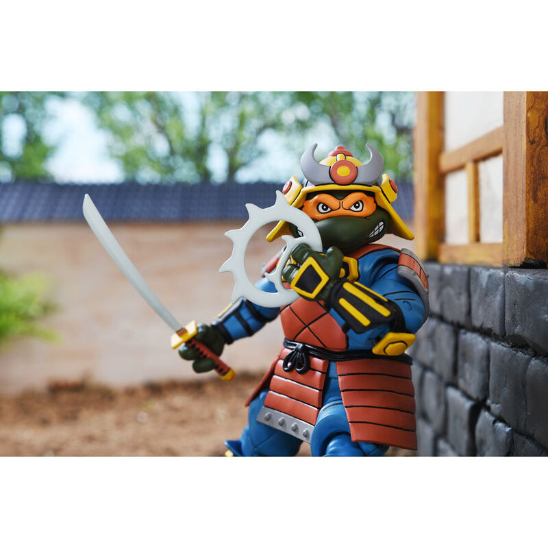 Teenage Mutant Ninja Turtles Space Adventure Donatello & Samurai Adventure Michelangelo set 2 figures 18cm