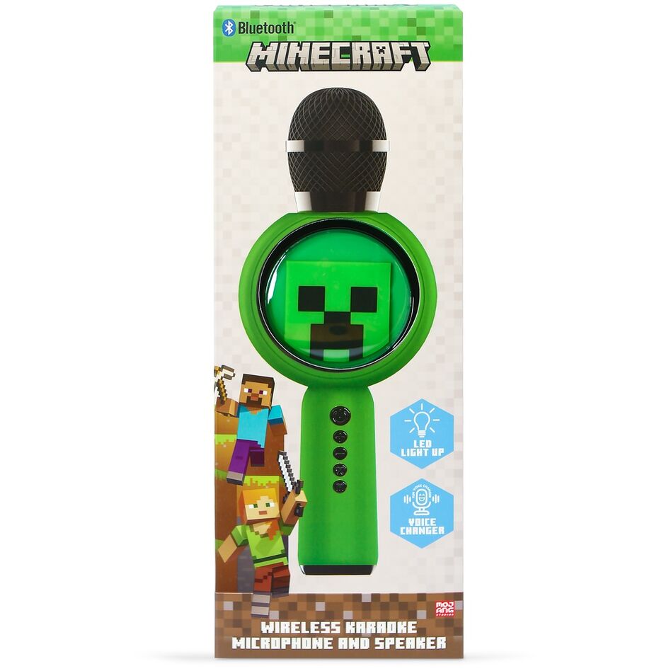 Minecraft Speaker microphone LED