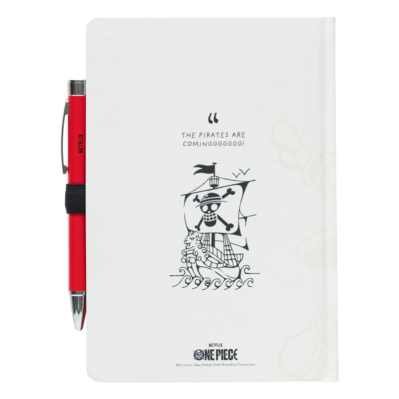 One Piece A5 premium notebook + projector pen I