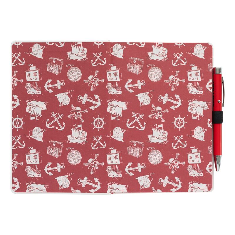 One Piece A5 premium notebook + projector pen I