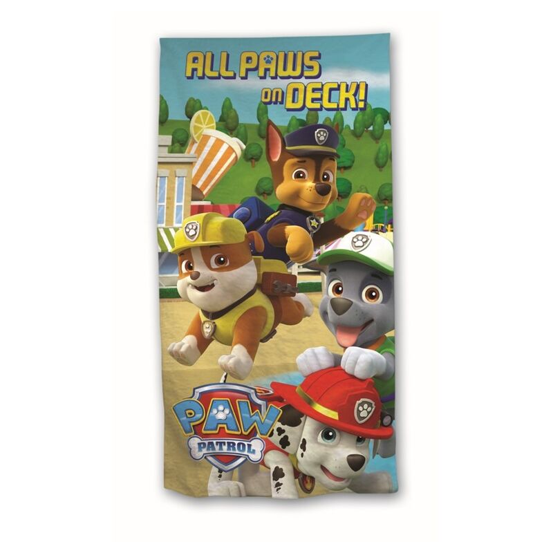 Paw Patrol microfibre beach towel