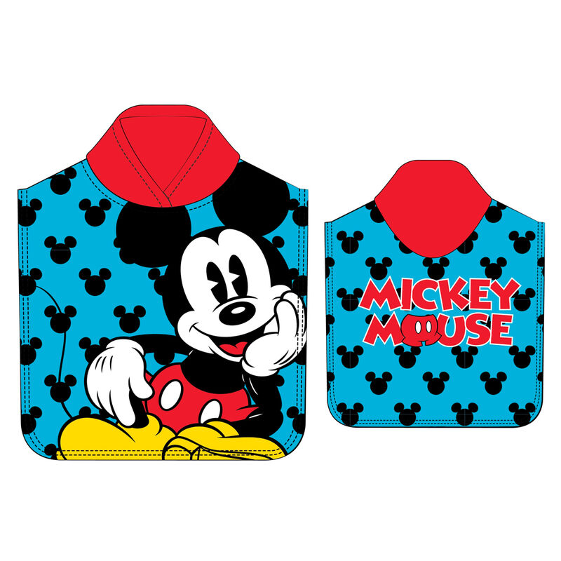 Disney Mickey microfibre poncho towel I