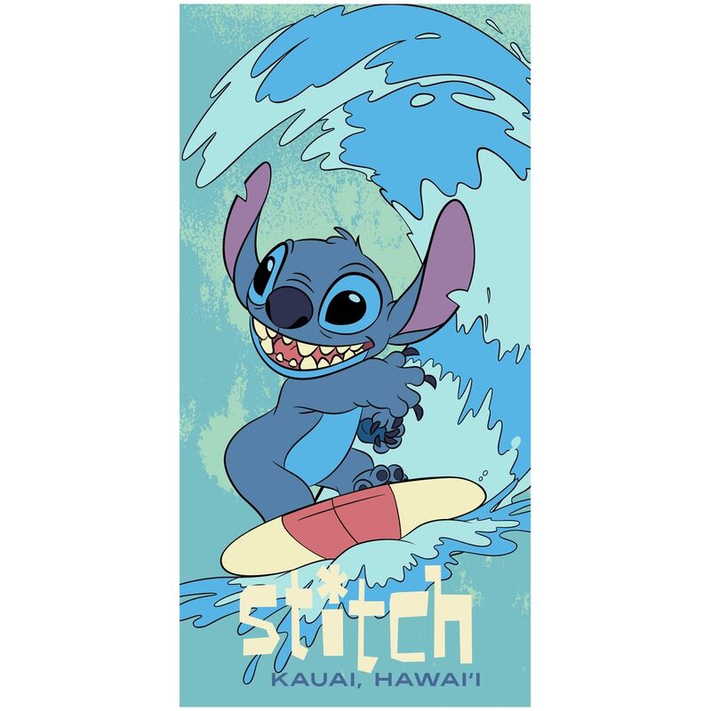 Disney Stitch microfibre beach towel