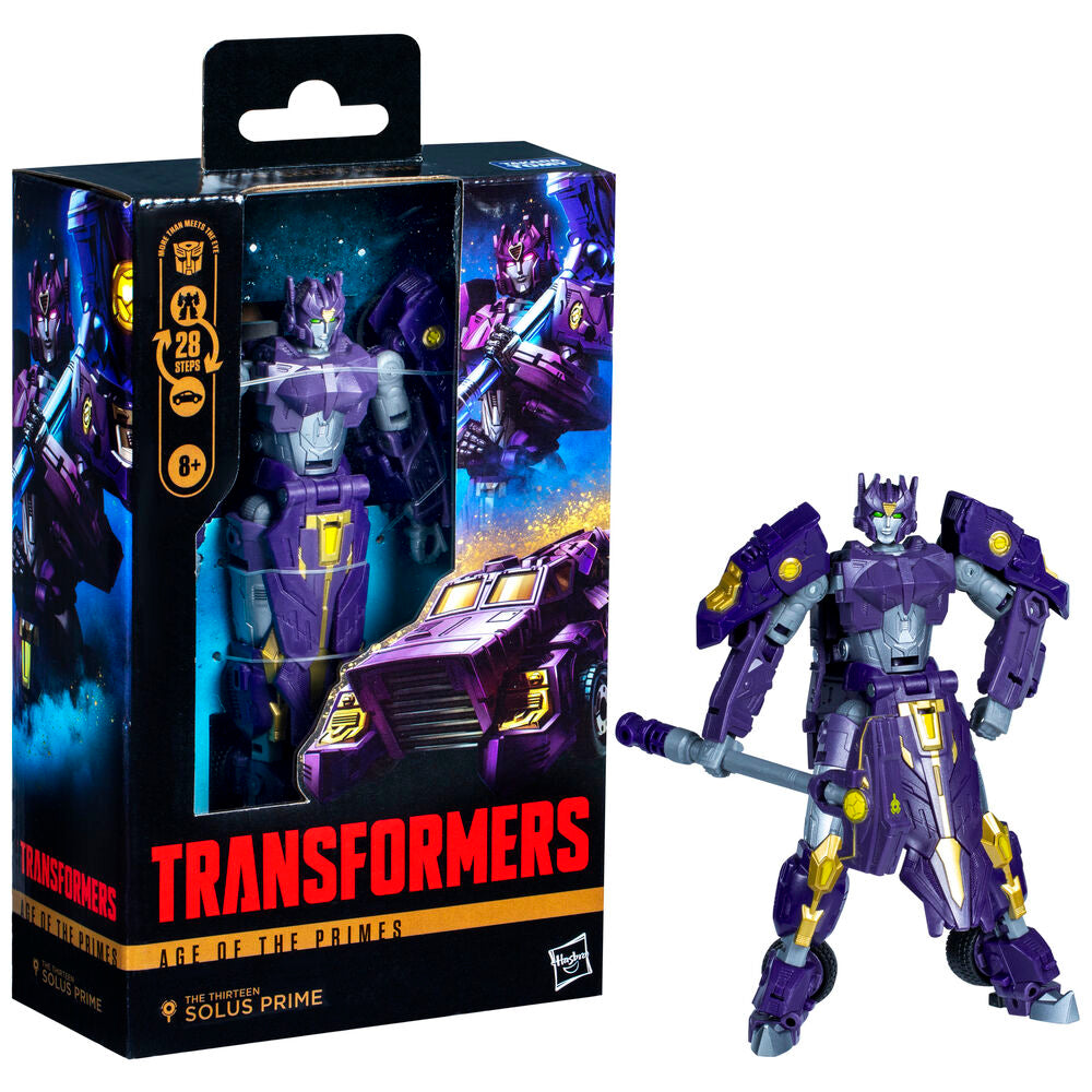Transformers Age of the Primes The Thirteen Solus Prime figure 14cm