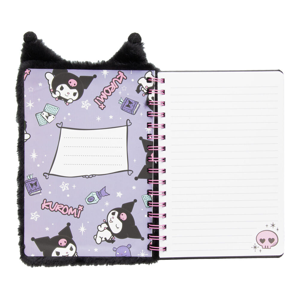 Hello Kitty Kuromi A5 notebook fluffy