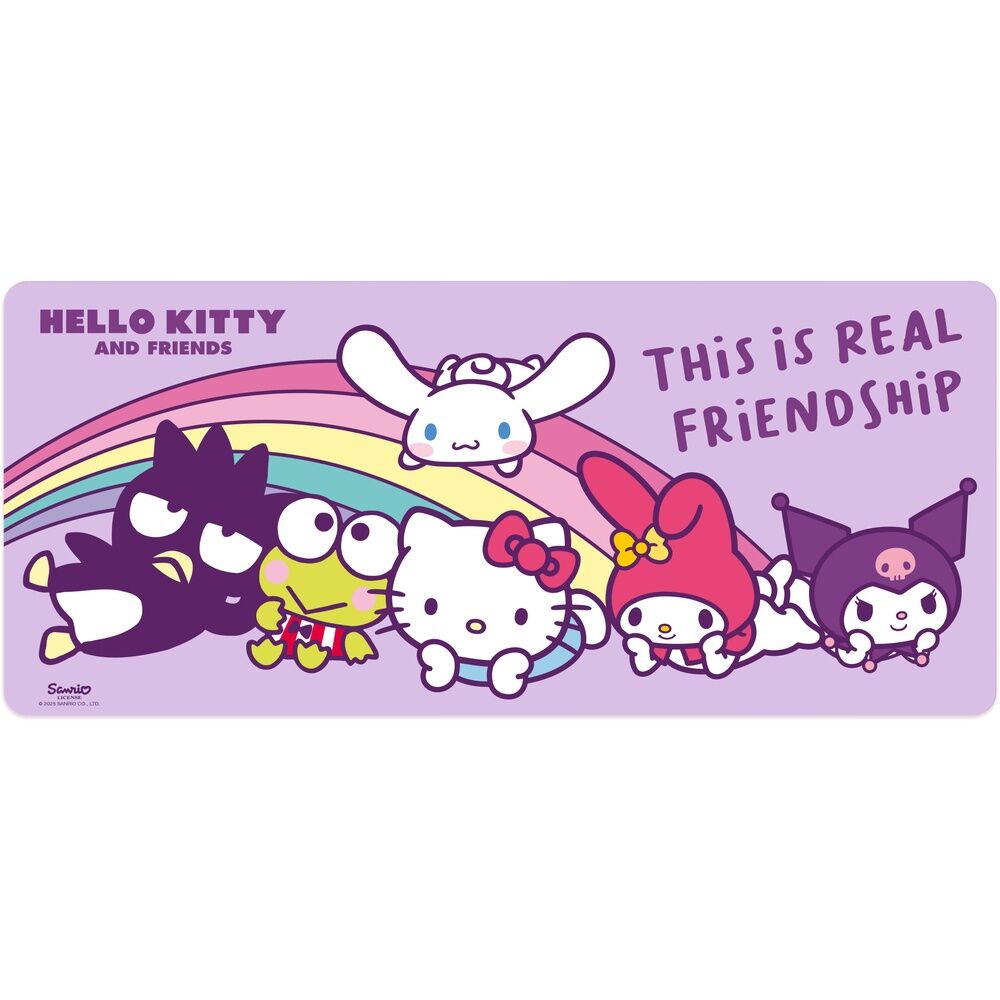 Hello Kitty and Friends gaming desk mat