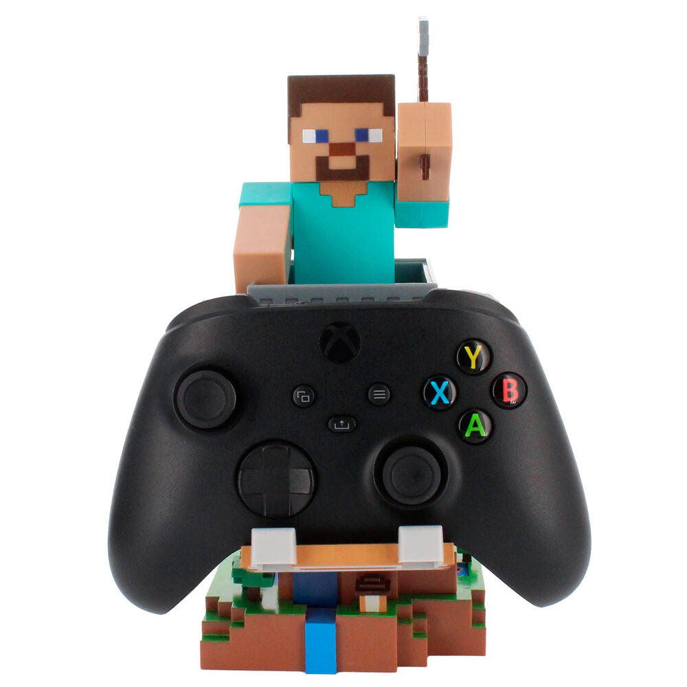 Minecraft Steve clamping bracket Cable guy 20cm