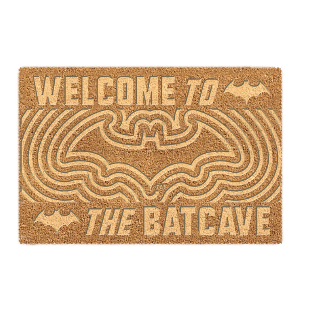 DC Comics Batman Welcome to the Batcave doormat