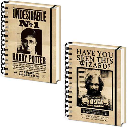 Harry Potter Harry Sirus posters A5 lenticular notebook