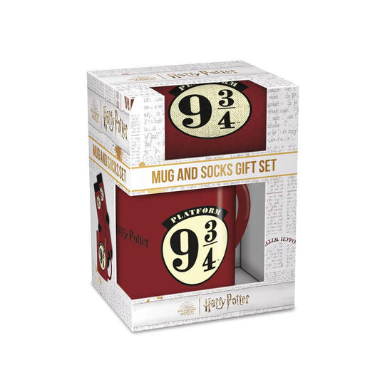 Harry Potter Platform 9 3/4 Mug and Socks set