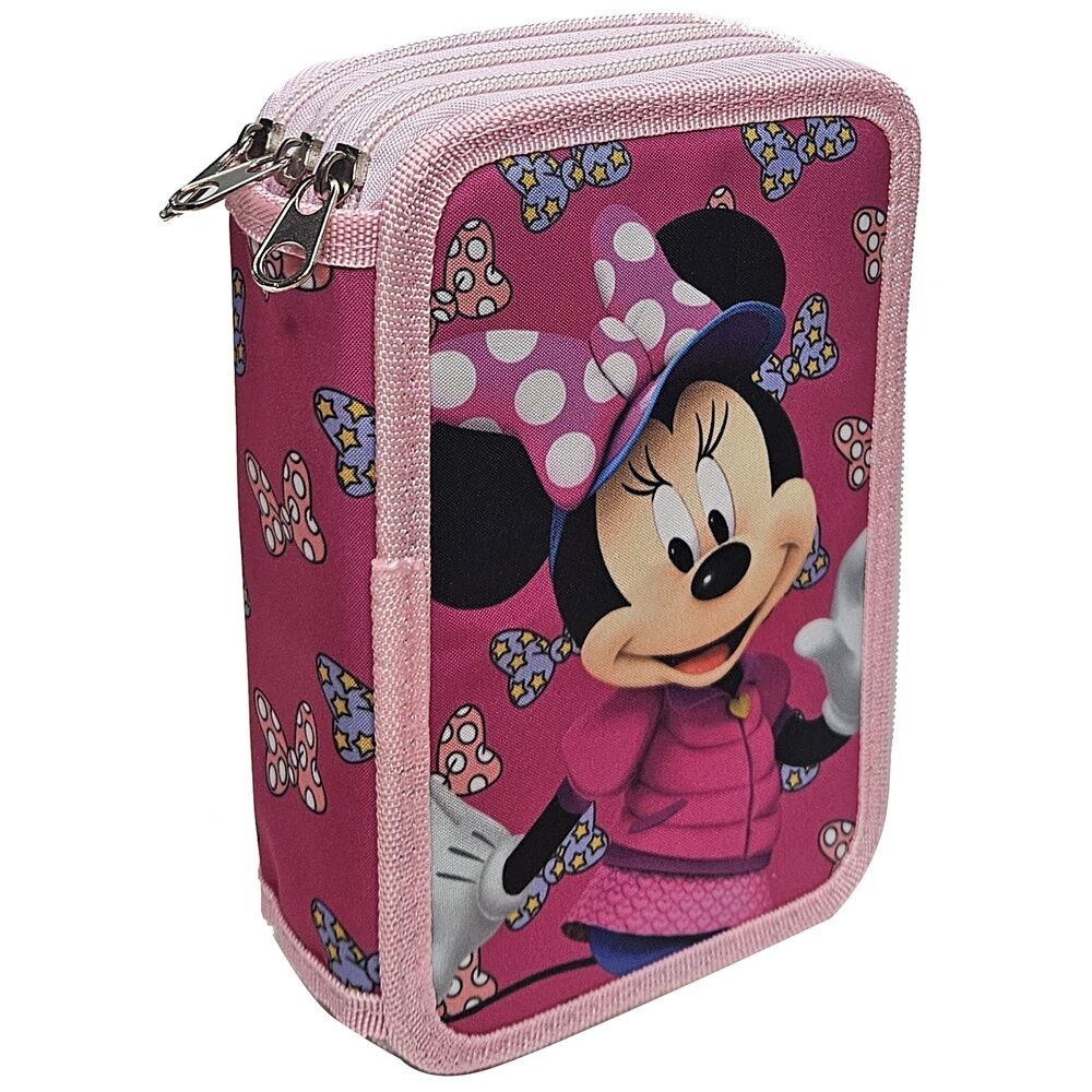 Disney Minnie Bows triple pencil case