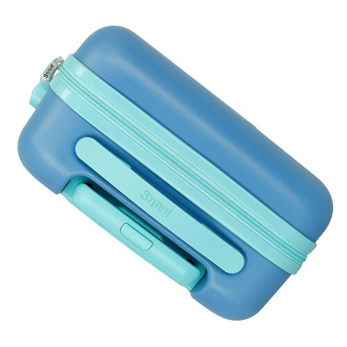 Disney Stitch Blue ABS trolley suitcase 55cm
