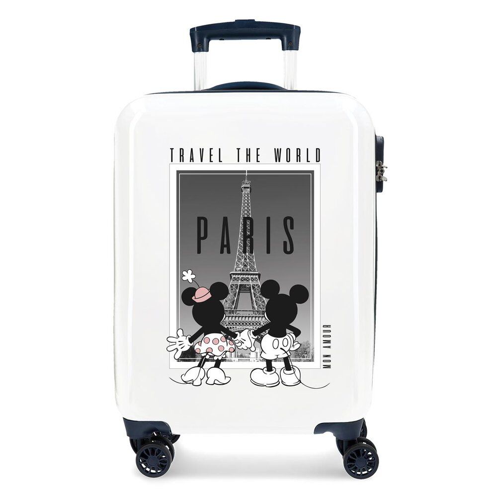 Disney Mickey & Minnie Paris ABS trolley suitcase 55cm I
