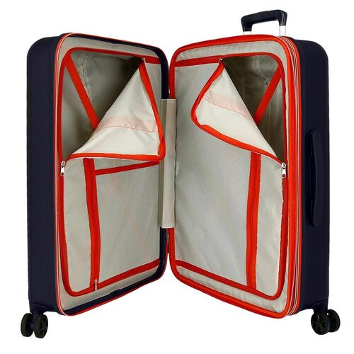 Disney Mickey Outline ABS pack 2 trolley suitcases 55cm & 70cm