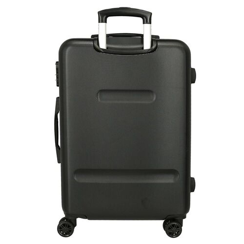 Disney Mickey Outline ABS pack 2 trolley suitcases 55cm & 65cm