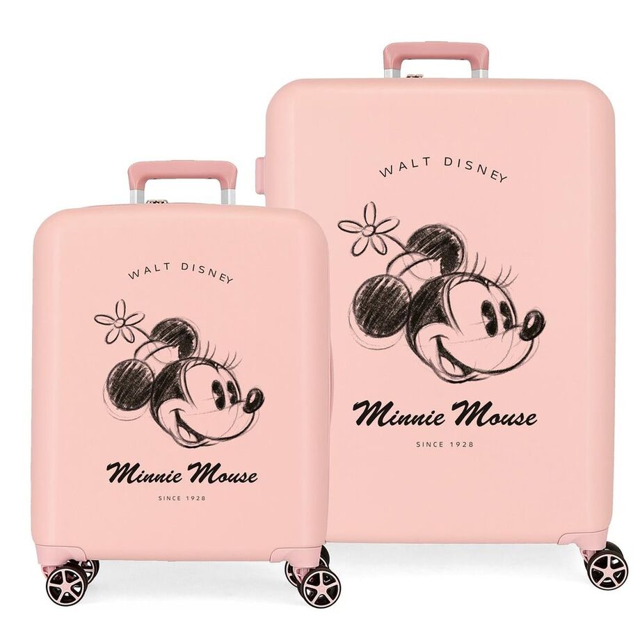 Disney Minnie You Are Magic ABS pack 2 trolley suitcases I