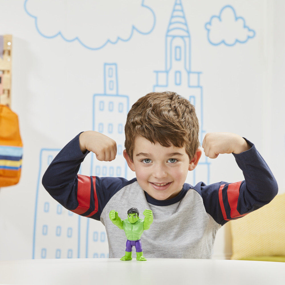 Marvel Spidey and His Amazing Friends Hulk figure 10cm