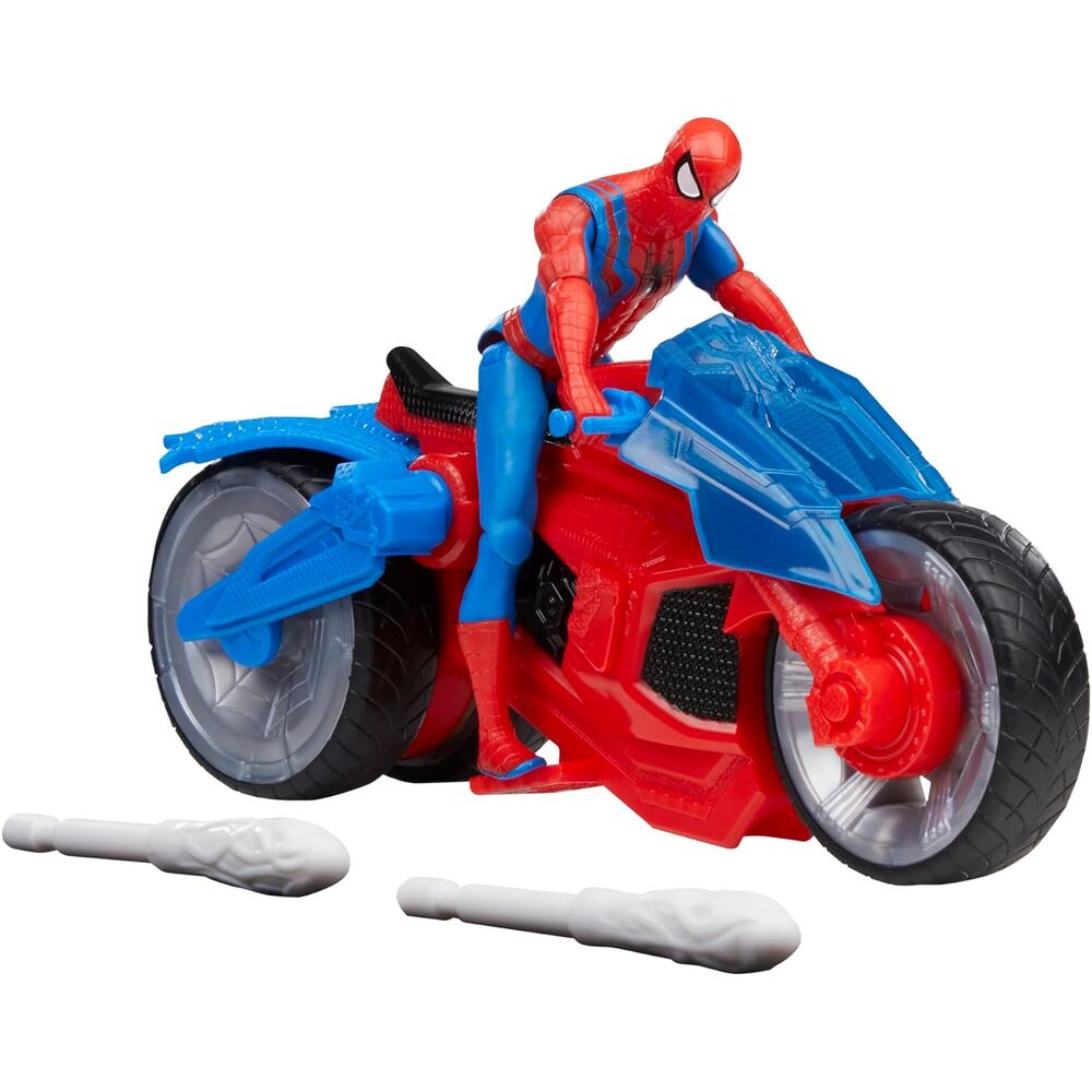 Marvel Spider-Man Epic World of Action Arachnid Motorbike + Spiderman figure