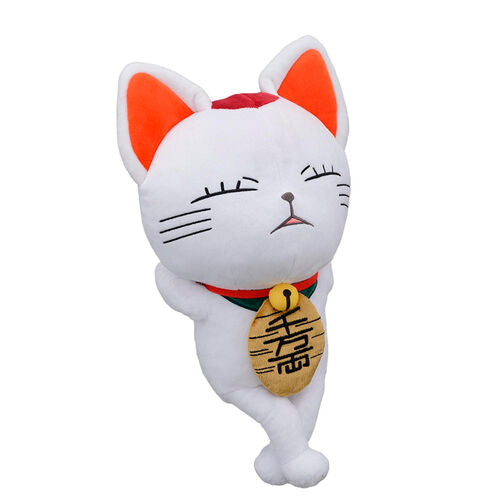 Dandadan Turbo Granny Beckoning Cat plush toy 35cm