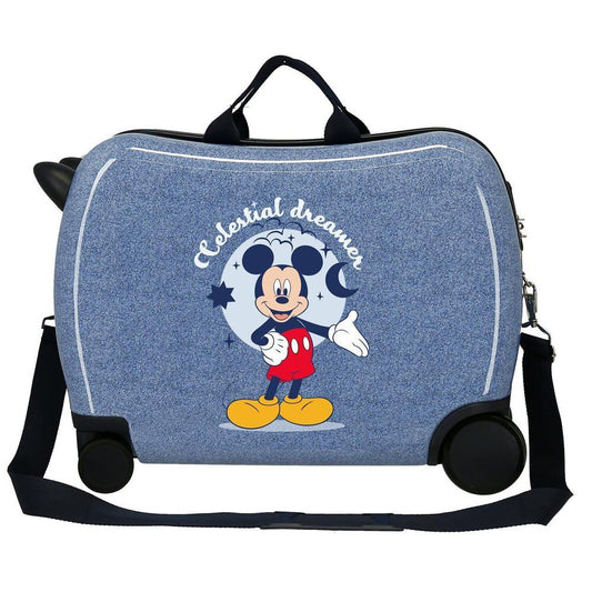 Disney Mickey Dreamer Denim ABS suitcase 50cm