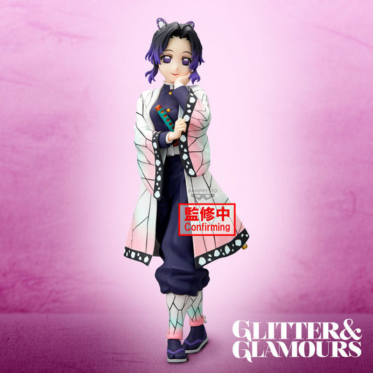 Demon Slayer Kimetsu no Yaiba Shinobu Kocho Glitter & Glamours figure 22cm