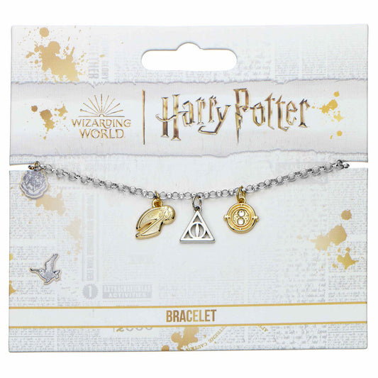 Harry Potter silver charm bracelet