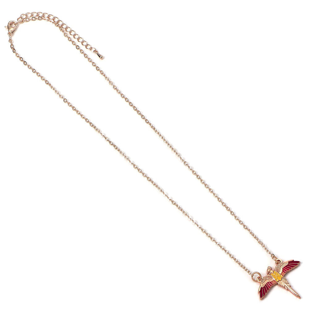 Harry Potter Fawkes necklace
