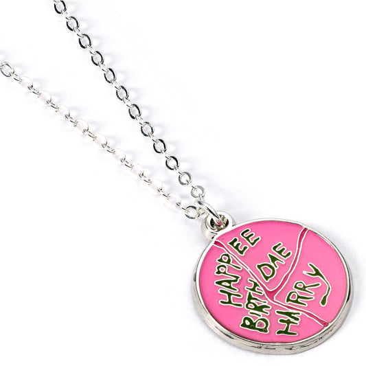 Harry Potter Happee Birthdae Cake necklace