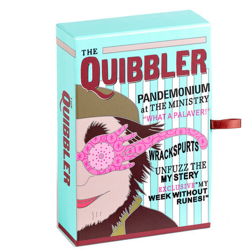 Harry Potter Luna Lovegoods Quibbler earrings + necklace