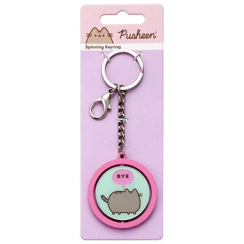 Pusheen Hi Bye keychain