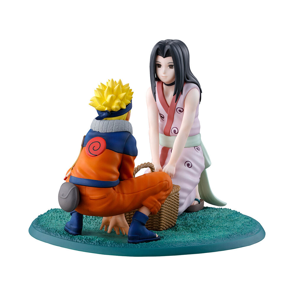 Naruto The Land of Waves Naruto Uzumaki & Haku Ichibansho figure 10cm