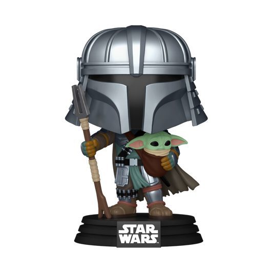 POP figure Star Wars Impressions Mandalorian with Grogu Exclusive 772