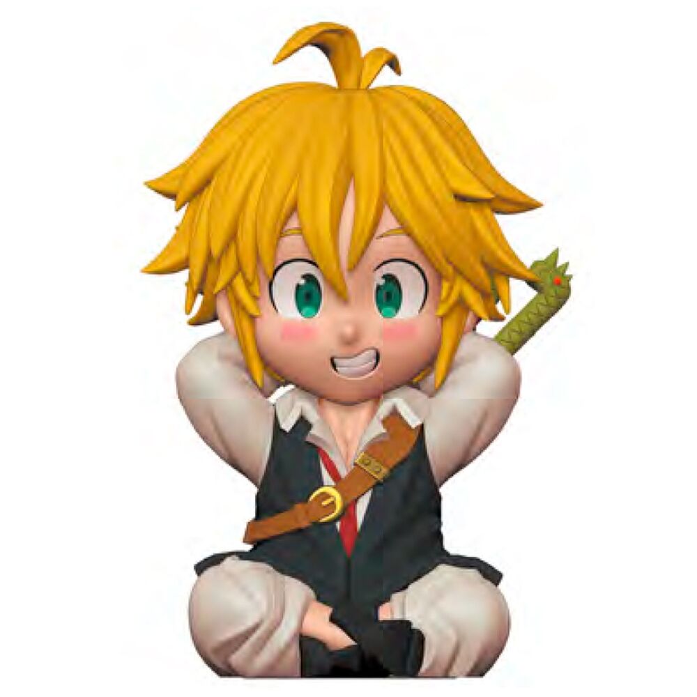 The Seven Deadly Sins Meliodas money box figure 14cm