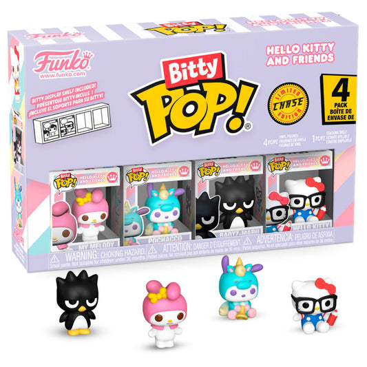 Blister 4 figures Bitty POP Hello Kitty and Friends My Melody