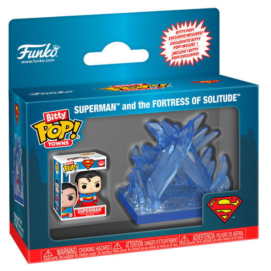 Bitty POP figure Town DC Comics Superman Fortress of Solitude