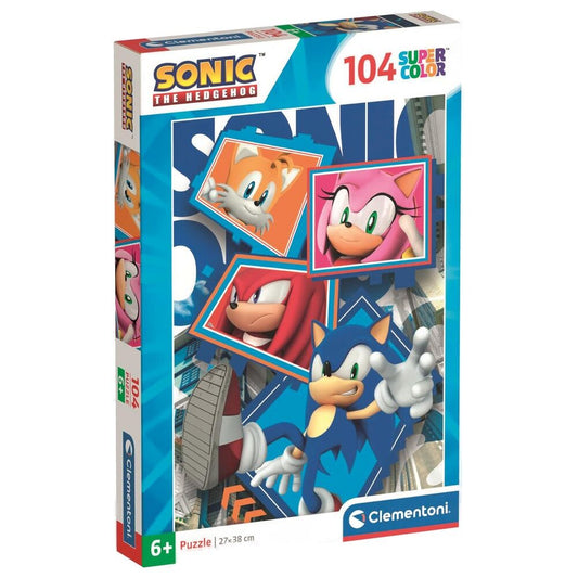 Sonic the Hedgehog puzzle 104pcs