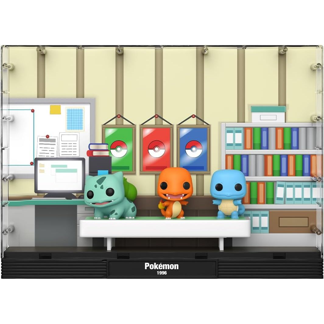 POP figure Moments Deluxe Pokemon 1996 Bulbasaur Charmander Squirtle