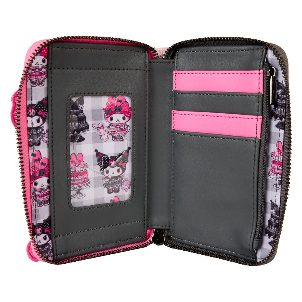 Loungefly Sanrio My Melody and Kuromi wallet